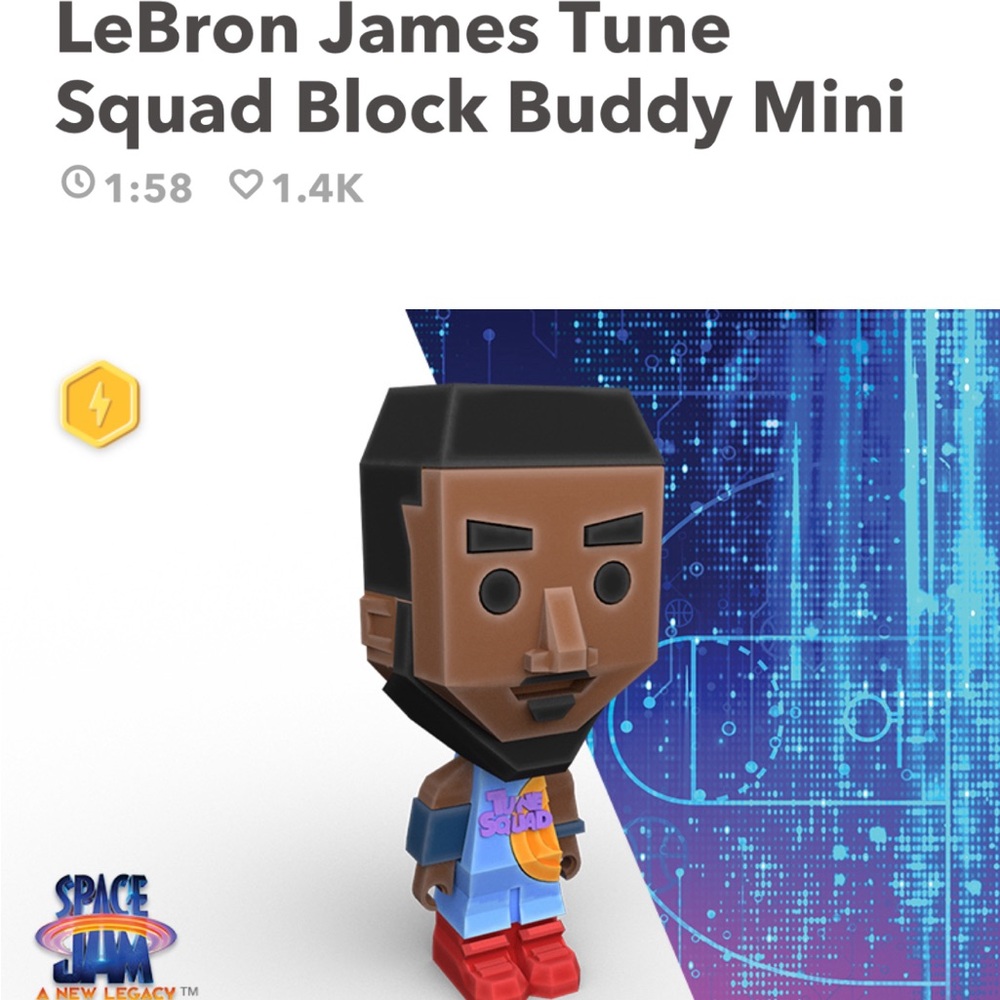 Lebron James 3d printed